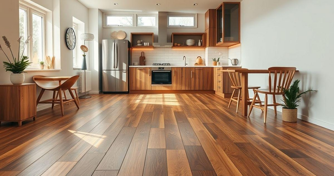 Piso Amadeirado para Cozinha: Como Escolher o Ideal para Seu Espaço