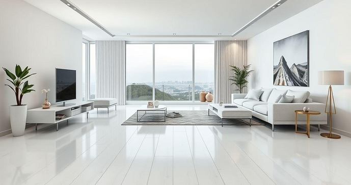 Piso Vinílico Branco: A Escolha Ideal para Ambientes Modernos e Elegantes Piso Vinílico Branco: A Escolha Ideal para Ambientes Modernos e Elegantes