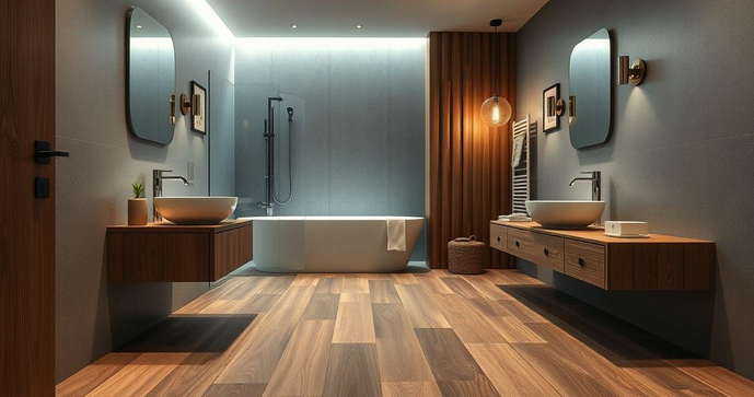 Piso Amadeirado para Banheiro: Como Escolher o Ideal para Seu Espaço Piso Amadeirado para Banheiro: Como Escolher o Ideal para Seu Espaço