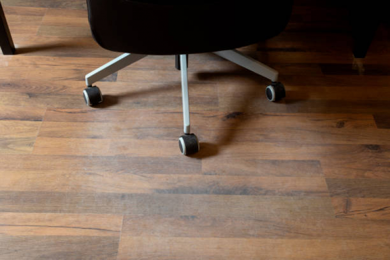 Piso Laminado com Manta Interlagos - Piso em Manta Pvc